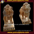 decorative life size stone lion statues for garden